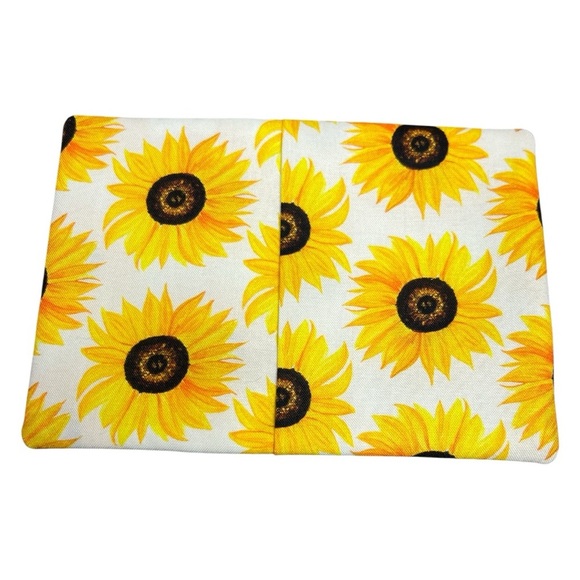 Hand Crafted Mug Rug Coaster Embroidered Cotton Fabric Padded Absorbs Liquid - Picture 6 of 10